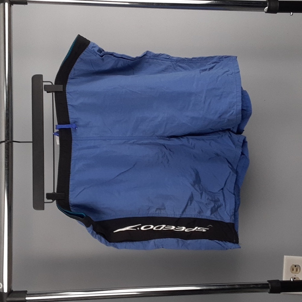 Speedo Vintage Men's Blue Swimming Trunks